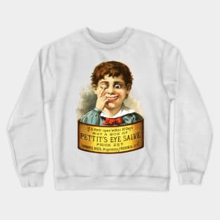 Vintage Eye Salve Advert Crewneck Sweatshirt